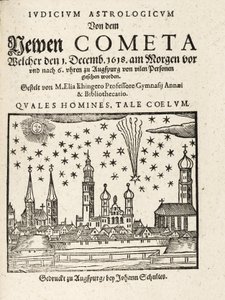 Een nieuwe Komeet gezien vanuit Augsburg, Duitsland op 1 december door Elias Ehinger