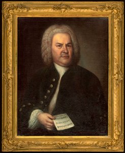 Portret van Johann Sebastian Bach