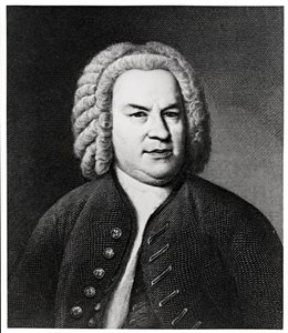 Portret van Johann Sebastian Bach, Duitse componist