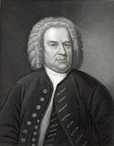 Portret van Johann Sebastian Bach, Duitse componist