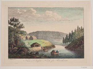 Næss in Aasen ten noorden van Trondheim