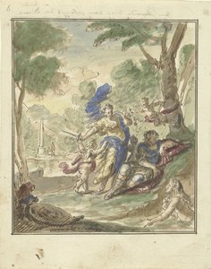 Armida en Rinaldo door Elias van Nijmegen