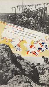 Katoenteelt. Illustratie uit USSR Bouwt Socialisme, 1933