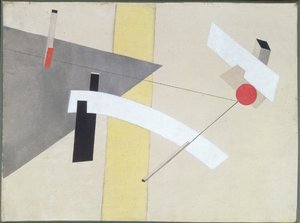 Proun 12 E door Eliezer Markowich Lissitzky