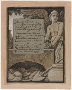 (Illustratie voor Rubáiyát van Omar Khayyám) De hemelse pottenbakker door Elihu Vedder