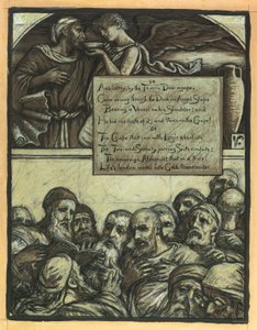 (Illustratie voor Rubáiyát van Omar Khayyám) De botsende sekten