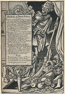 Ballade van Dode Acteurs, 1886 door Elihu Vedder