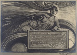 In het Universum, eind 19e-begin 20e eeuw door Elihu Vedder