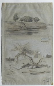 Nijl door Elihu Vedder