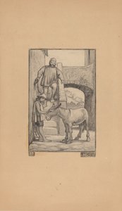 De zoon en de ezel door Elihu Vedder