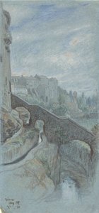 Viterbo door Elihu Vedder