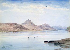 Gebel-el-Mody - Nubië" (Nubië) door Elijah Walton
