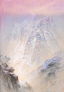 Sasso di Pelmo gezien vanaf St. Luzia, Tirol door Elijah Walton
