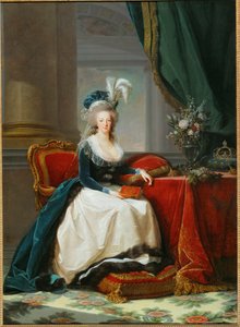 Koningin Marie-Antoinette door Elisabeth Louise Vigee-Lebrun