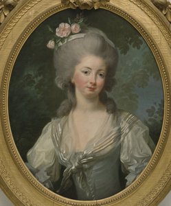 Portret van Ernestine-Frederique, prinses de Croy door Elisabeth Louise Vigee Lebrun