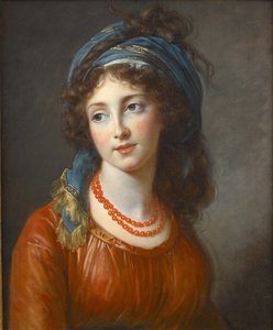 Portret van Aglaé de Gramont, née de Polignac 1768-1812, 1794