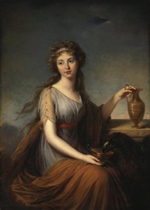 Portret van Anna Pitt als Hebe, 1792