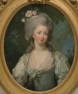 Portret van Ernestine-Frédérique, Prinses de Croy door Elisabeth Louise Vigee Lebrun