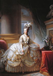 Portret van Marie Antoinette door Elisabeth Louise Vigee Lebrun