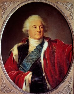 Portret van Stanislaus August Poniatowski (1732-1798) Koning van Polen. Schilderij door Marie Élisabeth Louise Vigée Le Brun (1755-1842) 1797. Kasteel van Versailles door Elisabeth Louise Vigee Lebrun