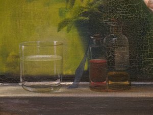 Een gewonde Deense soldaat, detail