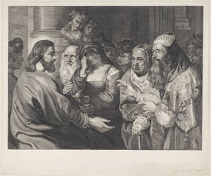 Christus en de overspelige vrouw