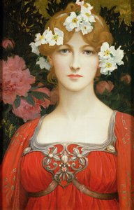 De krans van witte bloemen door Elisabeth Sonrel