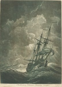 Scheepvaartscène uit de collectie van John Chicheley