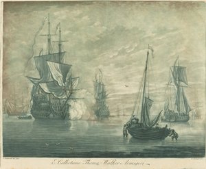Scheepvaartscène uit de Collectie van Thomas Walker