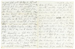 Autograaf brief aan John Ruskin, Casa Giudi, Florence, 3 juni 1859 door Elizabeth Browning