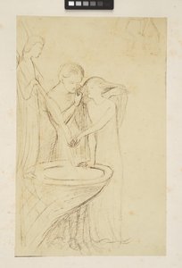 Ontwerpen en schetsen door Elizabeth Eleanor (1834 62) Siddal