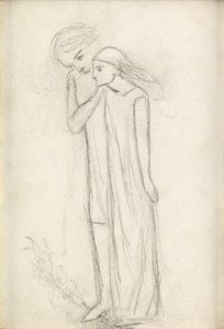 La Belle Dame Sans Merci door Elizabeth Eleanor Siddal