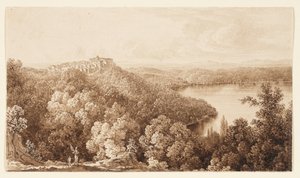 Castel Gandolfo door Elizabeth Frances Batty