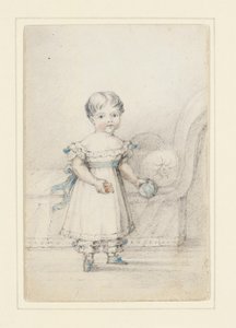 Prinses Victoria met een bal, 1822