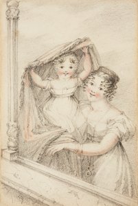 Koningin Victoria als kind door Elizabeth Keith née Lindsay Heathcote