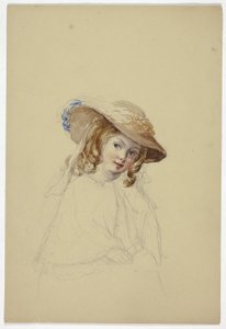 Portret van Florence Seymour door Elizabeth Murray