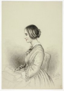 Portret van Selina (Quin) Markham door Elizabeth Murray