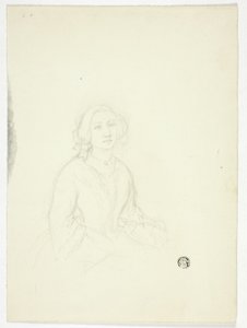 Portret van een vrouw door Elizabeth Murray