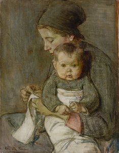 Moeder en Baby door Elizabeth Nourse