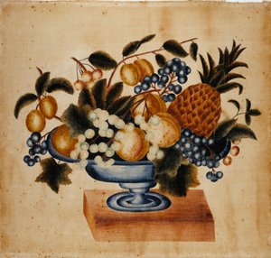 Stilleven, ca. 1830-1848 door Elizabeth W. Capron