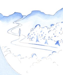 Te midden van de hoge bergtoppen van het geestelijke leven ligt een vruchtbare vallei: Gods tuin. "Dit is Eden". door Elizabeth Wang