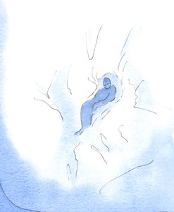 Zoals een kind rust na het spelen in een sneeuwveld, zo kan ik rusten in God, gewiegd in Zijn Goddelijkheid, wanneer ik me in vertrouwen tot Hem wend door Elizabeth Wang