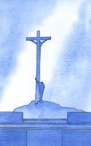 Bij elke Mis staan we naast de gekruisigde Christus voor onze redding door Elizabeth Wang