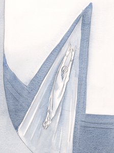 Christus ging de Hemel binnen, gekleed in wit, en wij volgen de weg door Elizabeth Wang