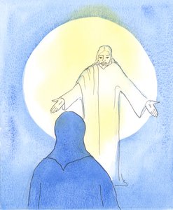 Christus is verheugd als iemand ervan houdt Hem te ontvangen in het Heilig Sacrament, ervan houdt Hem te bezoeken bij het Tabernakel, ervan houdt Zijn Wil te doen, en ervan houdt anderen het goede nieuws over Hem te vertellen