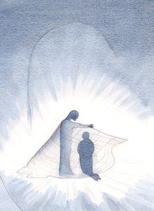 Christus liet me de gouden mantel zien die ik nu draag, door Zijn vrijgevigheid door Elizabeth Wang