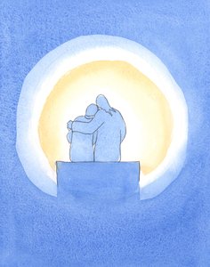 Christus zit naast ons in de 