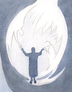 Elk van de drie goddelijke personen is constant aan het werk in de gelovige ziel door Elizabeth Wang