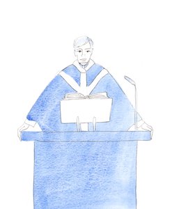 Alles in het leven van een priester zou onbelangrijk moeten worden in vergelijking met de hoogste taak om zielen te redden en hen naar een eeuwig Pasen te leiden. door Elizabeth Wang