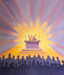 Gods licht en wijsheid stromen over degenen die zich rond Christus